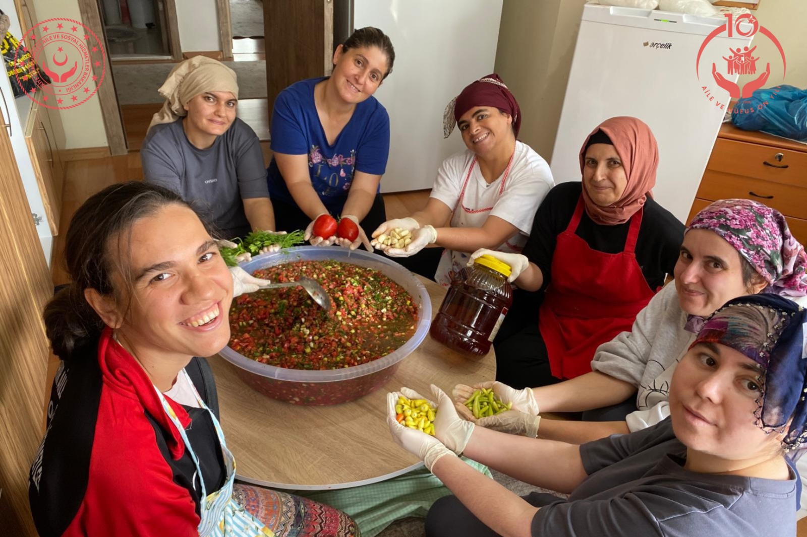 Umutevleri Sakinlerimiz Birlikte Üretmenin Mutluluğunu Yaşadı