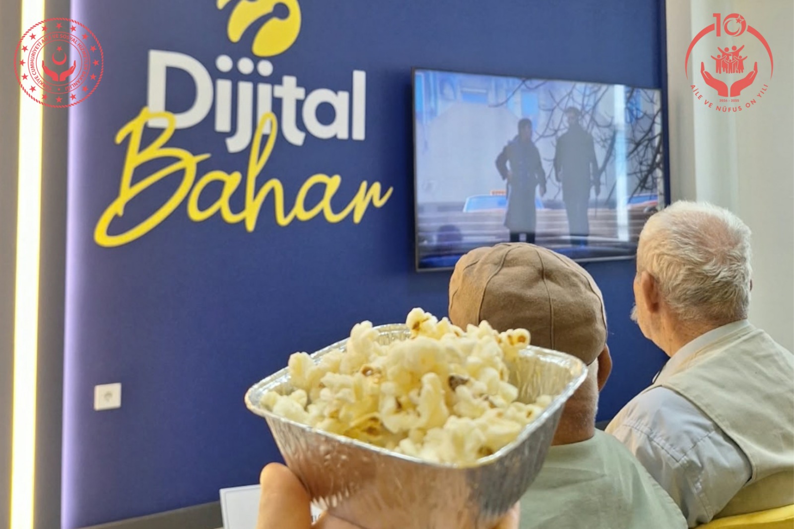 Dijital Bahar Odası Projesi ile Yaşlılarımız Teknolojiyle Buluştu