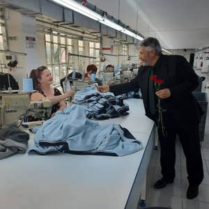 Valimiz Sayın Muammer EROL İle Birlikte Kadın Tekstil Çalışanları Ziyaret Edildi - fotoğraf 5
