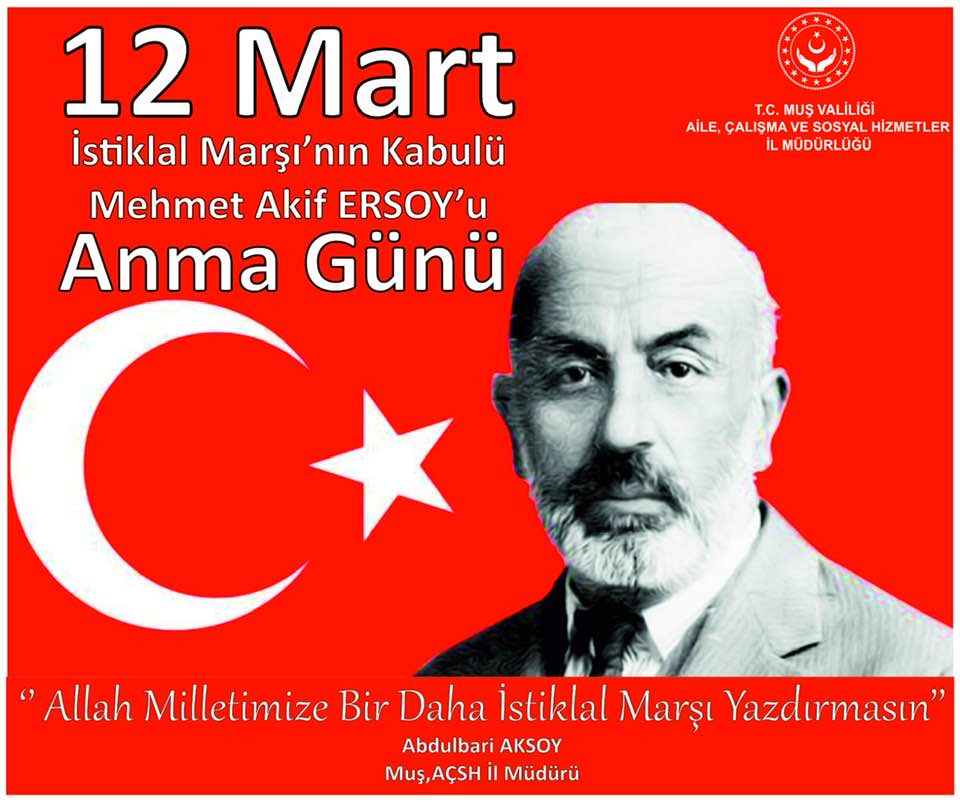 Dalgalan sen de şafaklar gibi ey şanlı hilal