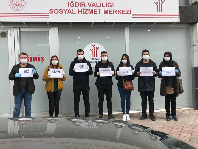 Vefa Sosyal Destek Grubumuz Görev Başında