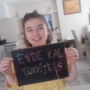 Koronavirüsüne karşı çocuklarımızdan '#Evdekal' çağrısı - fotoğraf 4