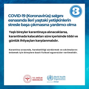 COVID-19 (Koronavirüs) salgını esnasında yaşlıların stresle başa çıkmasına yardımcı olma - fotoğraf 3