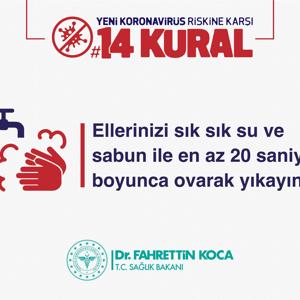 Koronavirüs Riskine Karşı 14 Kural - fotoğraf 6