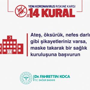 Koronavirüs Riskine Karşı 14 Kural - fotoğraf 14