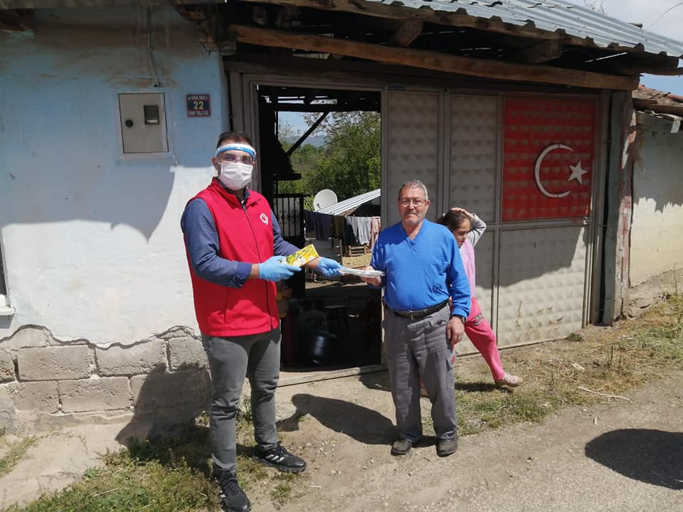 İnegöl Sosyal Hizmet Merkezi Personellerimiz Vefa Sosyal Destek Grubu Çalışmalarına Devam Ediyor