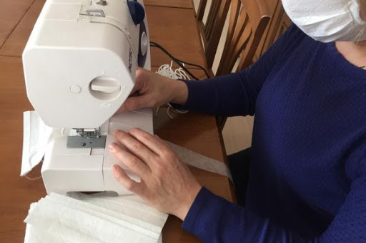 Kadın Konukevimiz Bünyesinde Maske Üretimi Gerçekleştiriliyor