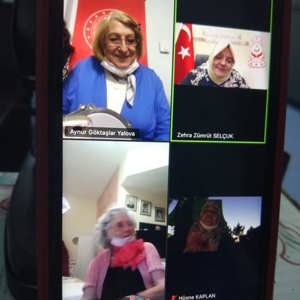 Bakanımız Sayın Zehra Zümrüt SELÇUK, Huzurevi Sakinleriyle Videokonferansla Görüşerek Anneler Gününü Kutladı. - fotoğraf 2