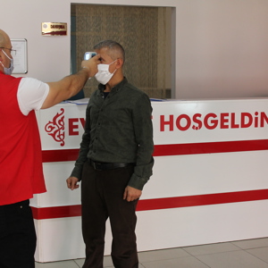 İl Müdürlüğümüzün Giriş ve Çıkışlarında Ateş Ölçümü Yapılıyor - fotoğraf 3