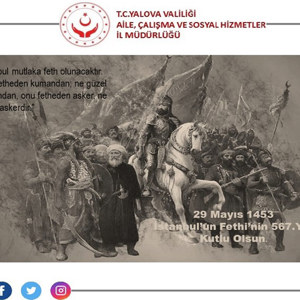 İstanbul'un Fethi'nin 567.Yılı Kutlu Olsun - fotoğraf 1