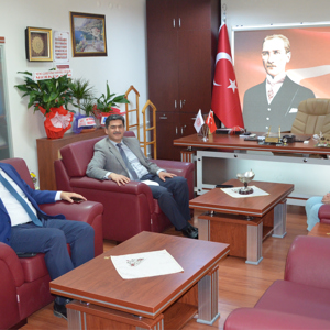 Cumhurbaşkanlığı İletişim Başkanlığı Afyonkarahisar İl Müdürü ve İl Kültür ve Turizm İl Müdürü, İl Müdürümüz Sayın Bekir YÜMNÜ 'ye ziyarette bulunmuştur. - fotoğraf 1
