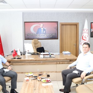 Hava Lojistik Komutanı Tümgeneral Selçuk Aygün’ den  İl Müdürümüze Nezaket Ziyareti - fotoğraf 2