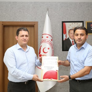 Hava Lojistik Komutanı Tümgeneral Selçuk Aygün’ den  İl Müdürümüze Nezaket Ziyareti - fotoğraf 1