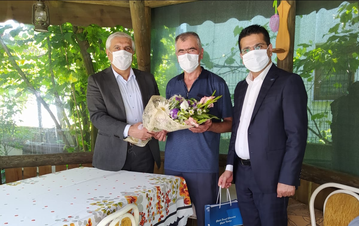 "Babalar Günü" Münasebetiyle Şehit Babaları Ziyaret Edildi