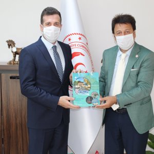 İl Müdür V. Arif LAÇİN Misafirlerini Ağırladı. - fotoğraf 1