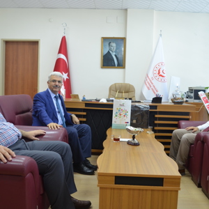 Tarım ve Kırsal Kalkınmayı Destekleme Kurumu (TKDK) Afyonkarahisar İl Koordinatörü Zülgari Özdemir, İl Müdürümüz Sayın Bekir YÜMNÜ 'ye ziyarette bulunmuştur. - fotoğraf 1