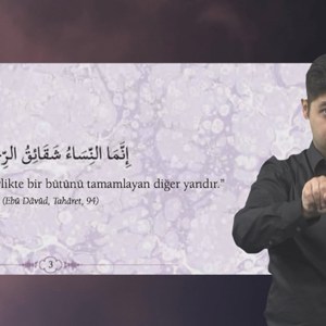 Hadisler Engellilerimizin Erişimi İçin İşaret Diline Çevrildi - fotoğraf 2