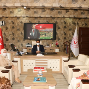 Ak Parti Şanlıurfa İl Kadın Kolları Başkanlığından Müdürlüğümüze Ziyaret  - fotoğraf 1