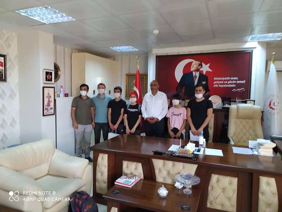 Kuruluşumuzda koruma ve bakım altındaki 3 çocuğumuz  yetenek sınavındaki il dereceleri ile önümüzdeki yıl spor lisesinde eğitim almaya hak kazanmış 