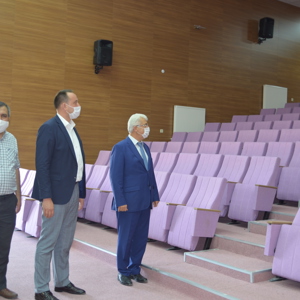 İlimiz Sosyal Yardımlaşma ve Dayanışma Vakıf Müdürü Yaman ŞENOL , İl Müdürümüz Sayın Bekir YÜMNÜ 'ye ziyarette bulunmuştur. Kendisine nazik ziyaret için teşekkür ederiz. - fotoğraf 2