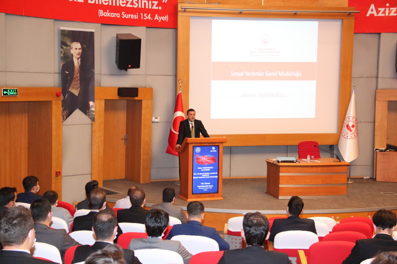 Genel Müdürümüzden Kaymakam Adaylarına Seminer