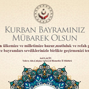 İl Müdürümüz Arif LAÇİN’in Kurban Bayramı Mesajı - fotoğraf 1