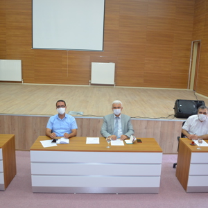 İl Aylık Değerlendirme Toplantısı, İl Müdürümüz Sayın Bekir YÜMNÜ, İl Müdür yardımcıları ve Kuruluş Müdürlerinin katılımıyla il müdürlüğümüz konferans salonumuzda gerçekleştirilmiştir. - fotoğraf 1