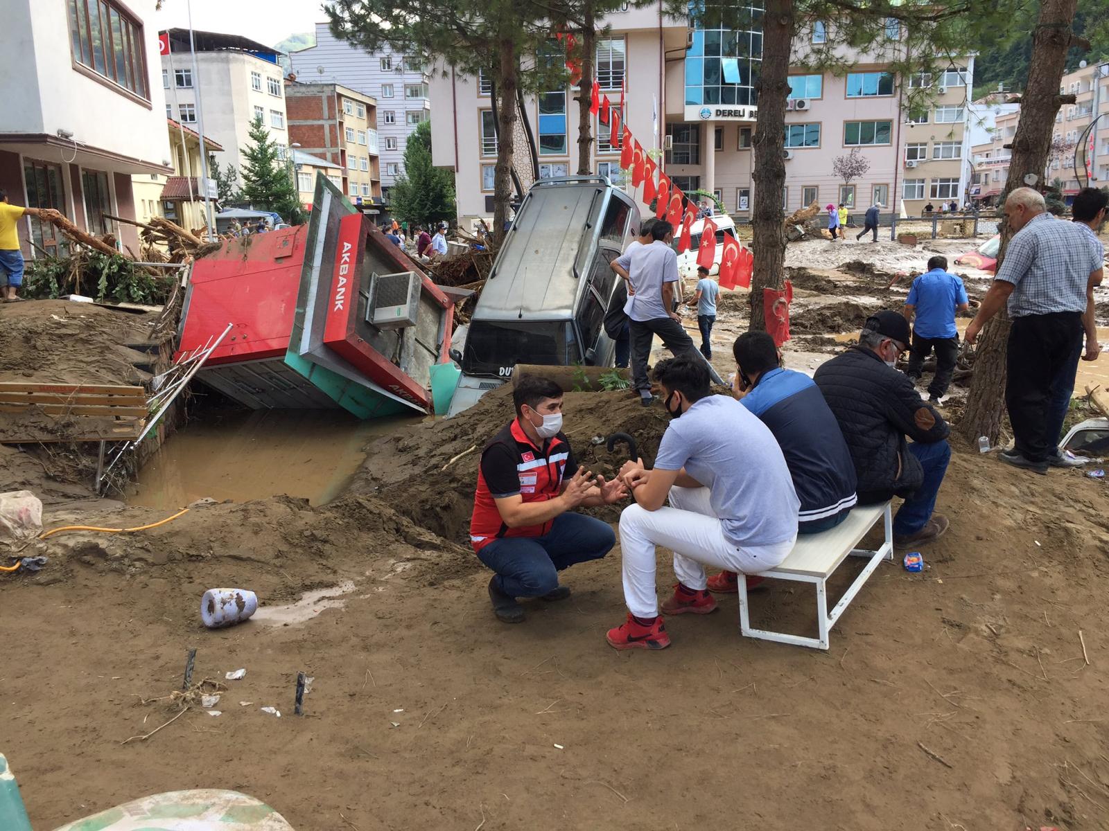 Giresun’un Tirebolu ve Dereli İlçelerinde Psikososyal Müdahale Çalışmaları Başladı