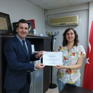 Pandemi Sürecinde Müdürlüğümüz ve Kuruluşlarımızda Görev Yapan Personellere “ Teşekkür Belgeleri” Takdim Edildi. - fotoğraf 1