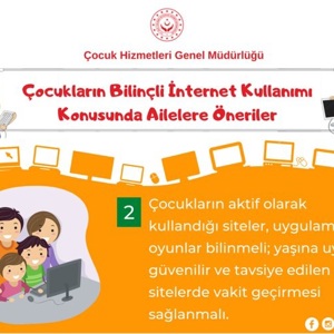 Çocukların Bilinçli İnternet Kullanımı Konusunda Ailelere Öneriler - fotoğraf 2