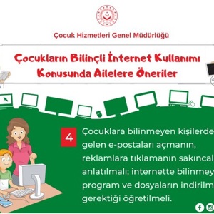Çocukların Bilinçli İnternet Kullanımı Konusunda Ailelere Öneriler - fotoğraf 4