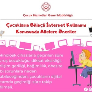Çocukların Bilinçli İnternet Kullanımı Konusunda Ailelere Öneriler - fotoğraf 5