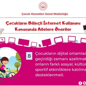 Çocukların Bilinçli İnternet Kullanımı Konusunda Ailelere Öneriler - fotoğraf 8