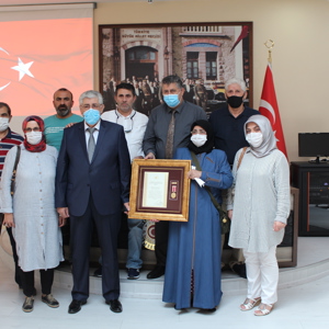 Şehidimiz Abdülhamit Kaya’nın Babası Necip KAYA’ya Devlet Övünç Madalyası Ve Beratı Tevcih Töreni Gerçekleştirildi - fotoğraf 3