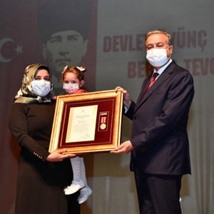 Mersin İlimizde  Devlet Övünç Madalyası ve Beratları Tevcih Töreni Düzenlendi - fotoğraf 3