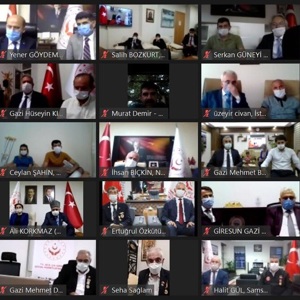 Bakanımız Sayın Zehra Zümrüt SELÇUK , 19 Eylül Gaziler Gününde 81 İlde Yaşayan  81 Gazimizle  Videokonferans Yöntemi İle Bir Araya Geldi. - fotoğraf 1