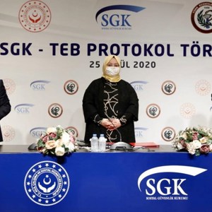 Bakanımız Selçuk, SGK ile TEB Arasında İmzalanan Protokol Töreni’ne Katıldı - fotoğraf 1