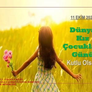 İl Müdürü Arif LAÇİN'in "11 Ekim Dünya Kız Çocukları Günü" Mesajı - fotoğraf 1