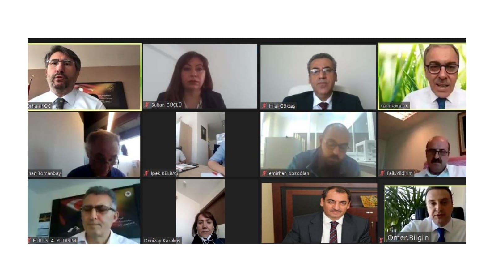 Kütahya Sağlık Bilimleri Üniversitesi ile Engelli ve Yaşlı Hizmetleri Genel Müdürlüğü Yaşlı Destek Projelerini Online Toplantıda Ele Aldı