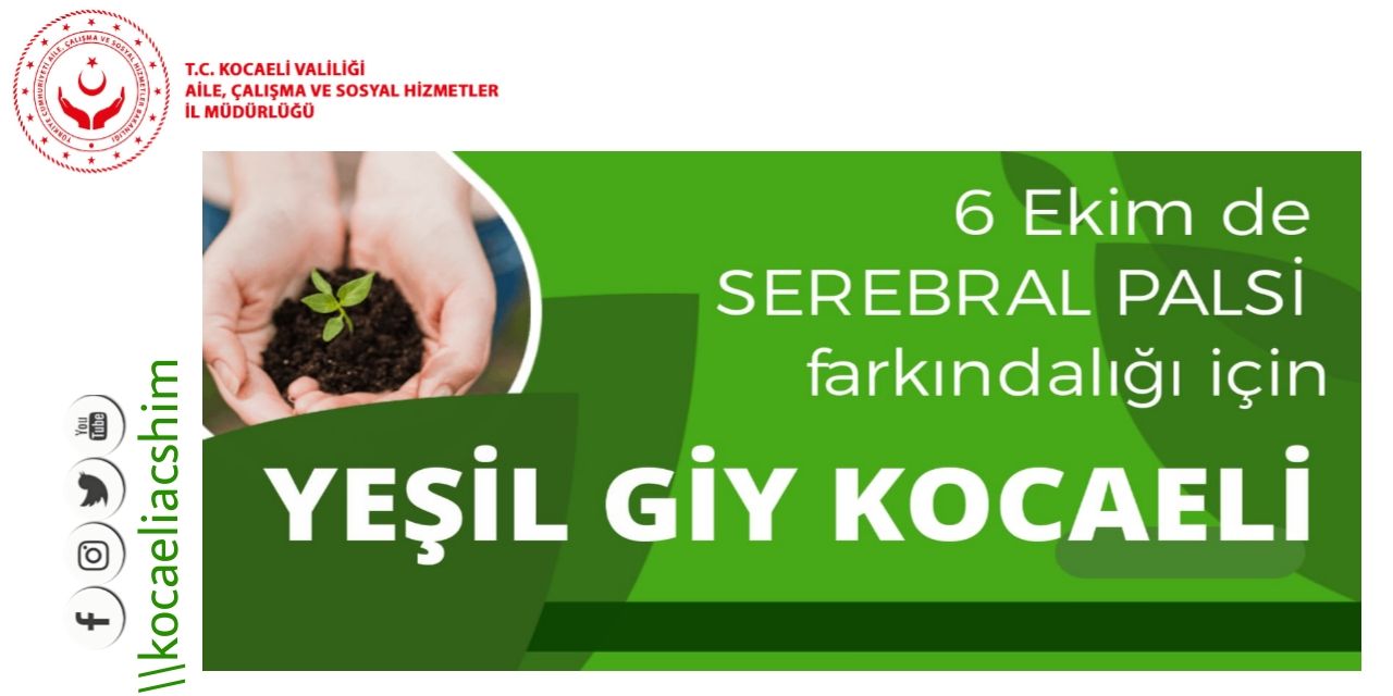 Serebral Palsi'nin farkındayız yanınızdayız!