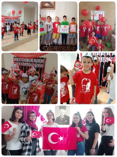Kuruluşlarımızda Kalan Çocuklarımızın 29 Ekim Cumhuriyet Bayramı Coşkusu