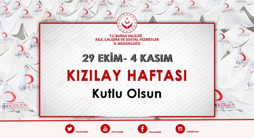 Kızılay Haftası Kutlu Olsun