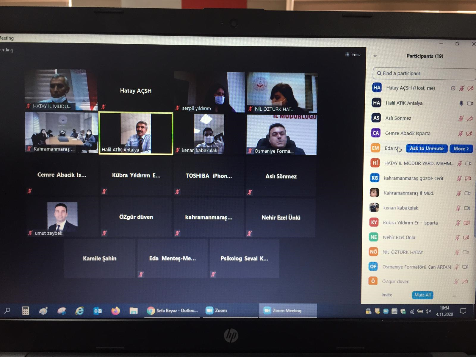  Ekim Dönemi Akdeniz Bölge Toplantısı Yapıldı.