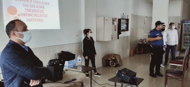 Kadına Yönelik Şiddetle Mücadele Kapsamında Eğitim Düzenlendi