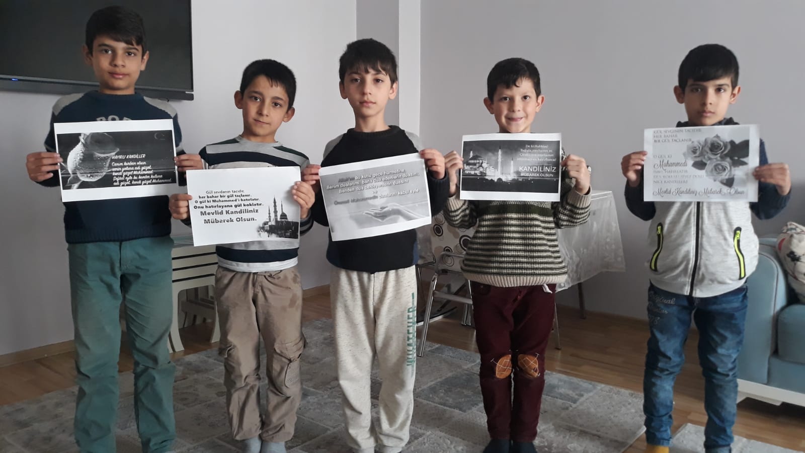 ÇOCUK EVLERİNDE MEVLİD ETKİNLİĞİ