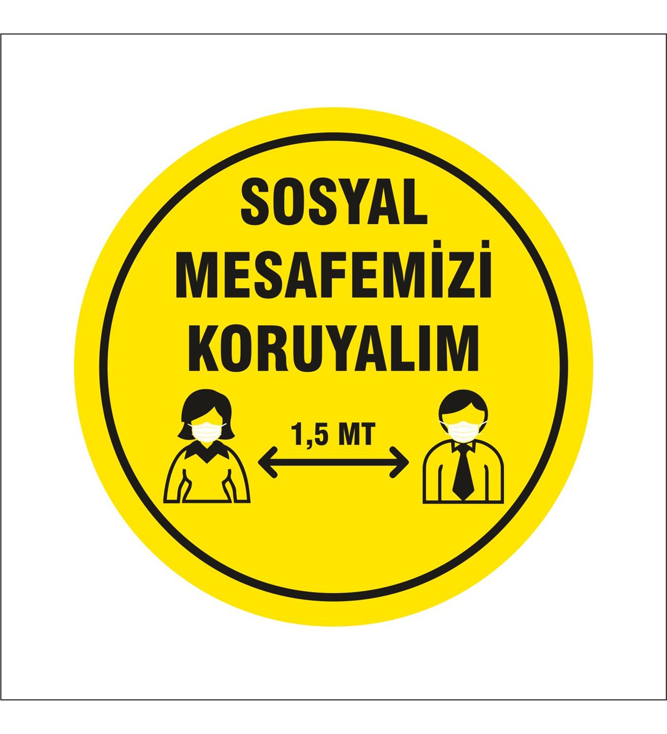 Maske + Mesafe = Kontrollü Sosyal Hayat