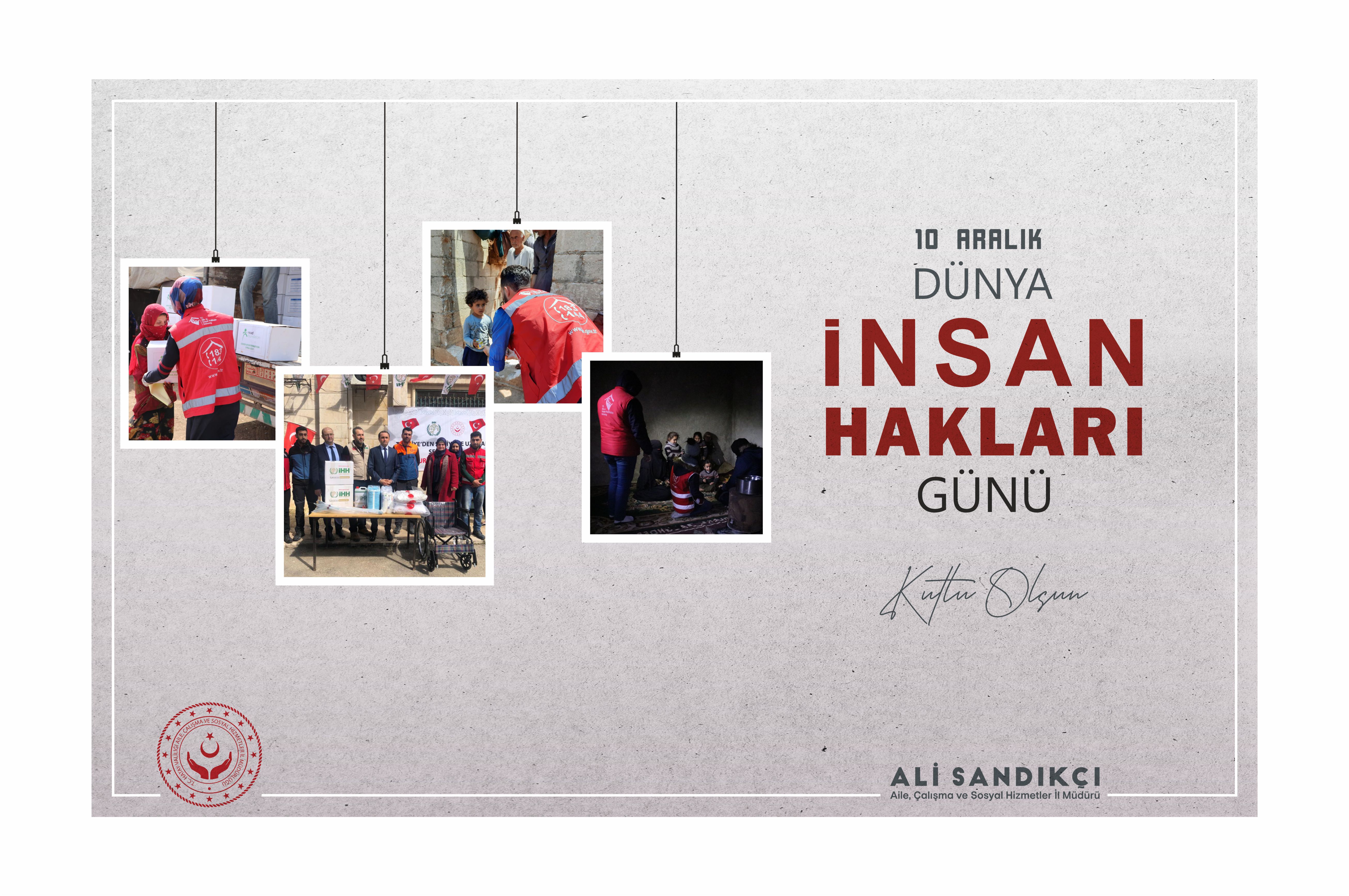 İl Müdürümüzün 10 Aralık Dünya İnsan Hakları Günü Mesajı