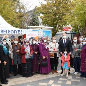 25 Kasım Kadına Yönelik Şiddetle Mücadele Günü Kapsamında Farkındalık Standı - fotoğraf 3