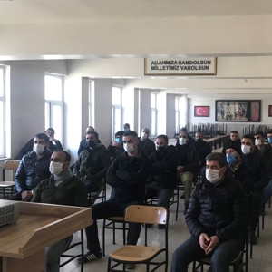 Genç İlçemizde Görevli Güvenlik Korucularına Kadına Yönelik Şiddetle Mücadele Semineri Verildi - fotoğraf 1