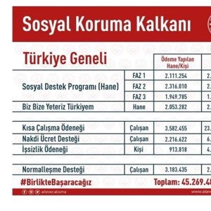 Bakan Selçuk: “Sosyal Koruma Kalkanı Kapsamında Yaptığımız Yardımların Tutarı 45,5 Milyar Liraya Yaklaştı” - fotoğraf 1